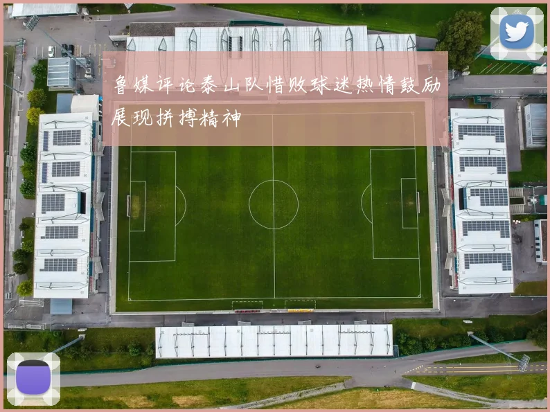 鲁媒评论泰山队惜败球迷热情鼓励展现拼搏精神