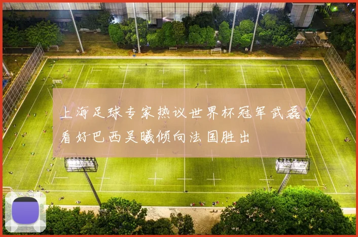 上海足球专家热议世界杯冠军武磊看好巴西吴曦倾向法国胜出